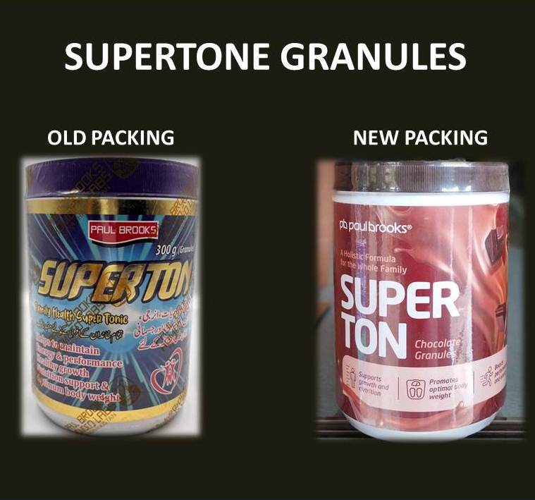 Supertone granules