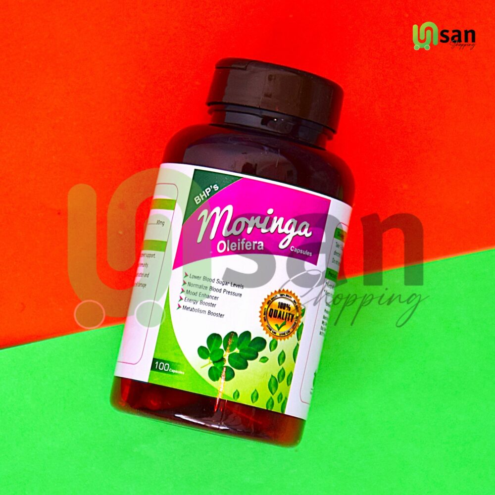 Moringa Capsules – Natural Moringa Oleifera Supplement for Energy & Vitality