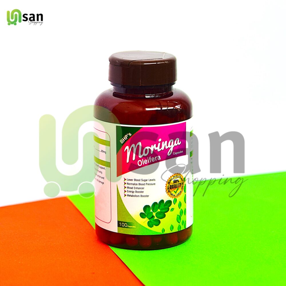 Moringa Capsules – Natural Moringa Oleifera Supplement for Energy & Vitality